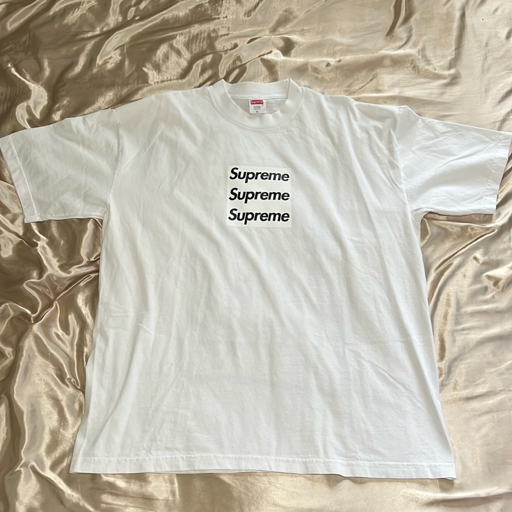 Asspizza x Supreme triple box logo 2022